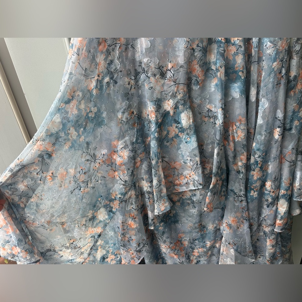 Azazie Atelier HARMONY POWDER BLUE MAXI DRESS - Picture 7 of 15
